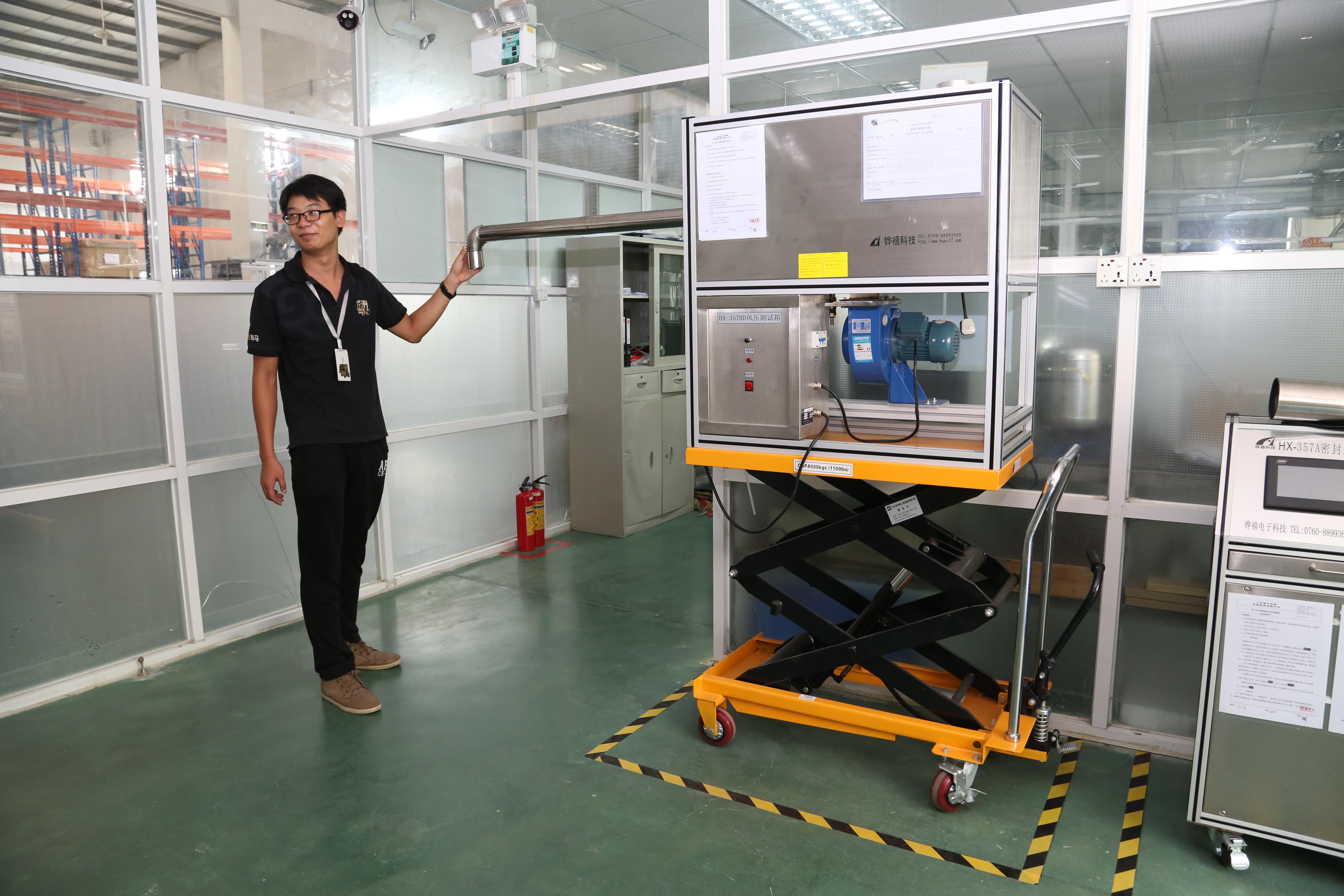 瑞馬壁掛爐風壓開關性能檢測設備