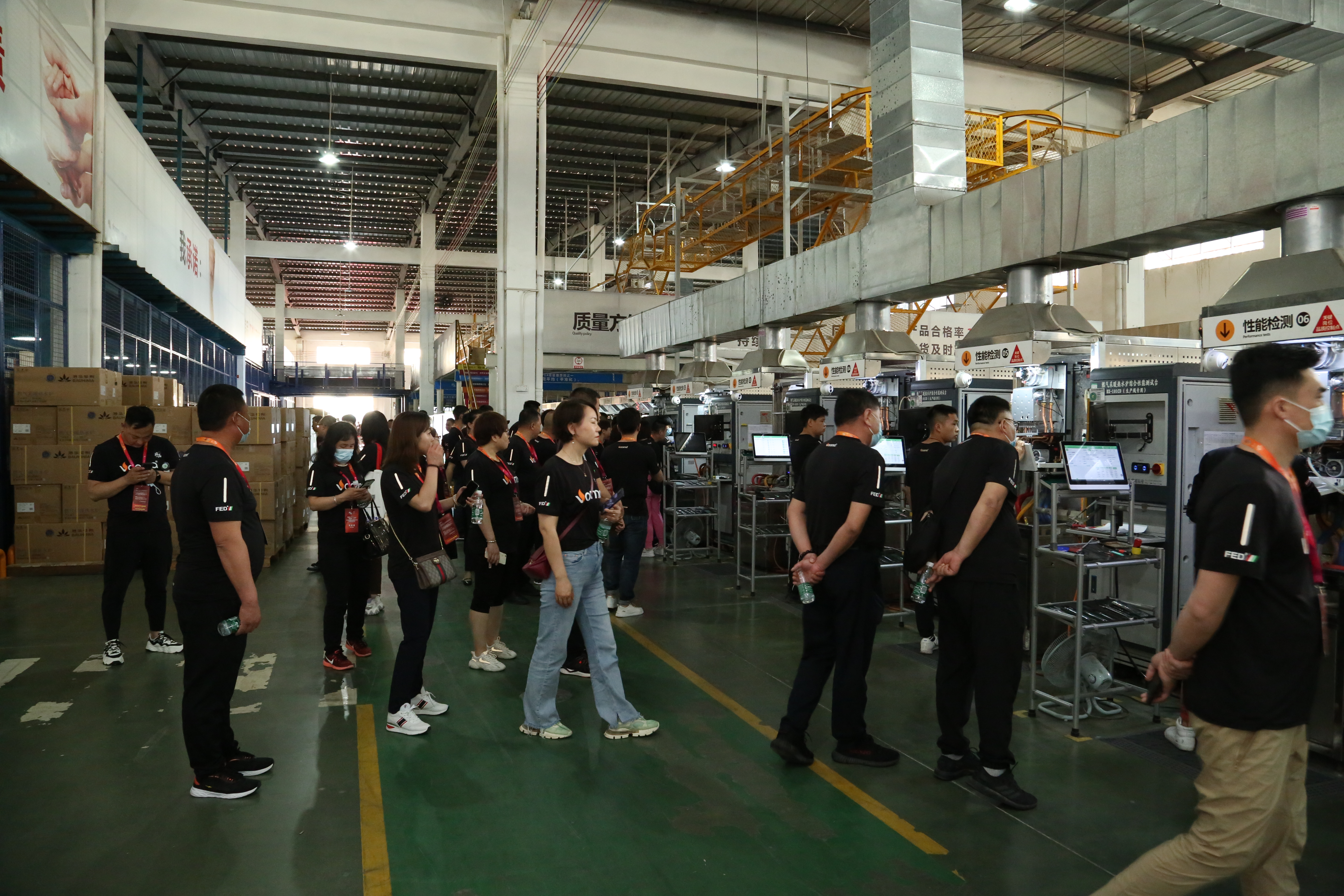 2021瑞馬加盟商參觀工廠現場